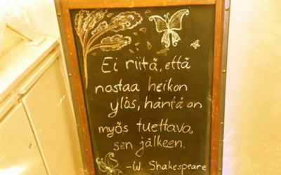 Terveiset matalan kynnyksen Tuikku-toiminnan Toivotorstaista!