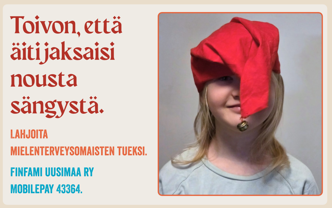 Toivelista, jota ei lähetetä Joulupukille.