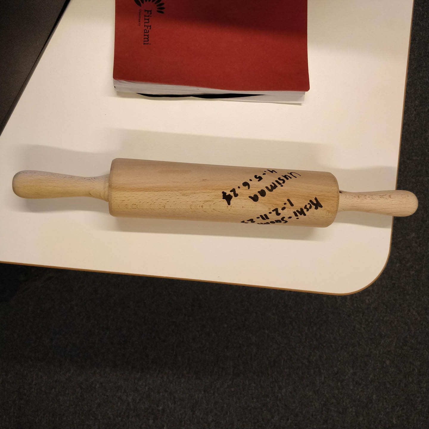 Kierokaulin merkkinä työntekijäpäivien järjestämisestä