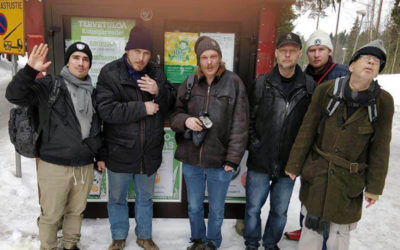 Miesten saunaryhmän retki Kuusijärvelle