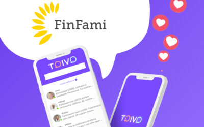 FinFami Uusimaa on Toivo-sovelluksessa!