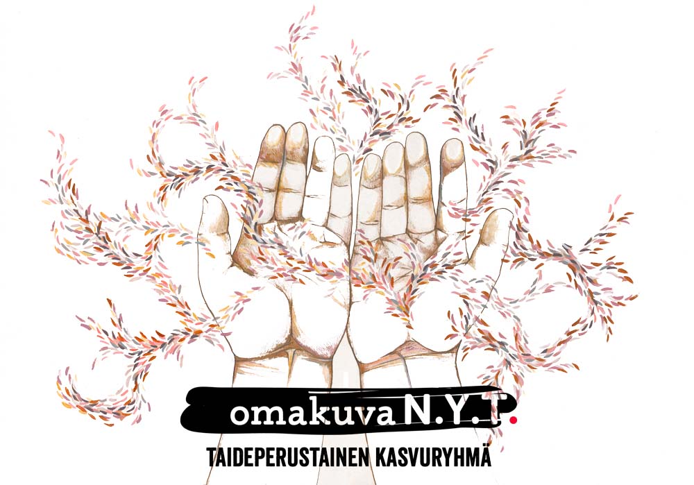 Kaksi ihmistä pitelevät toisiaan sormesta kiinni.