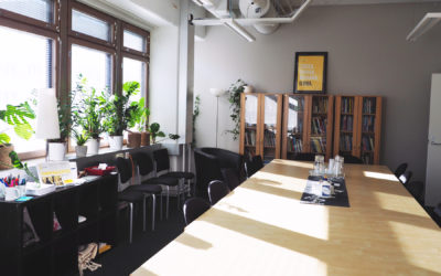 Keväinen tervehdys konttorilta