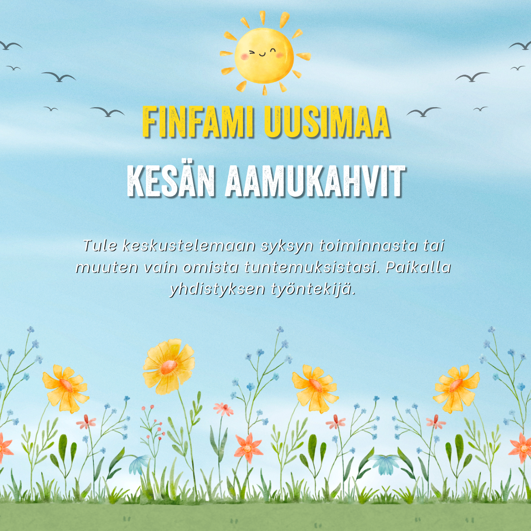 Kesän aamukahvit