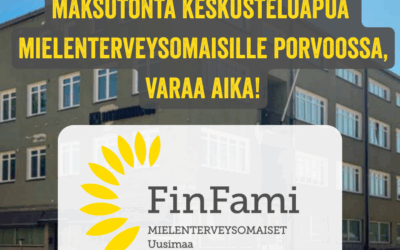 Yksilötapaamiset Porvoossa syksyllä 2025